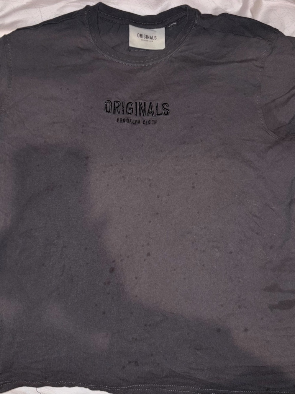 Originals Brooklyn Cloth Cotton Crop T-Shirt Size Large Used